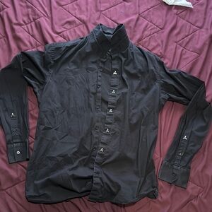 Men's Black Dress Shirt
